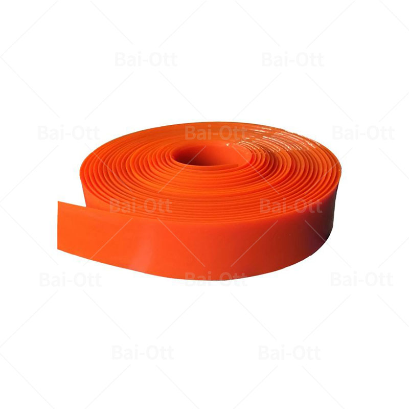 Orange Food Grade Side Clips Skirt Rubber Board