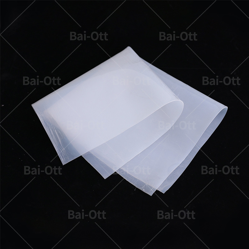Transparent White Food Grade Silicone Rubber Sheet